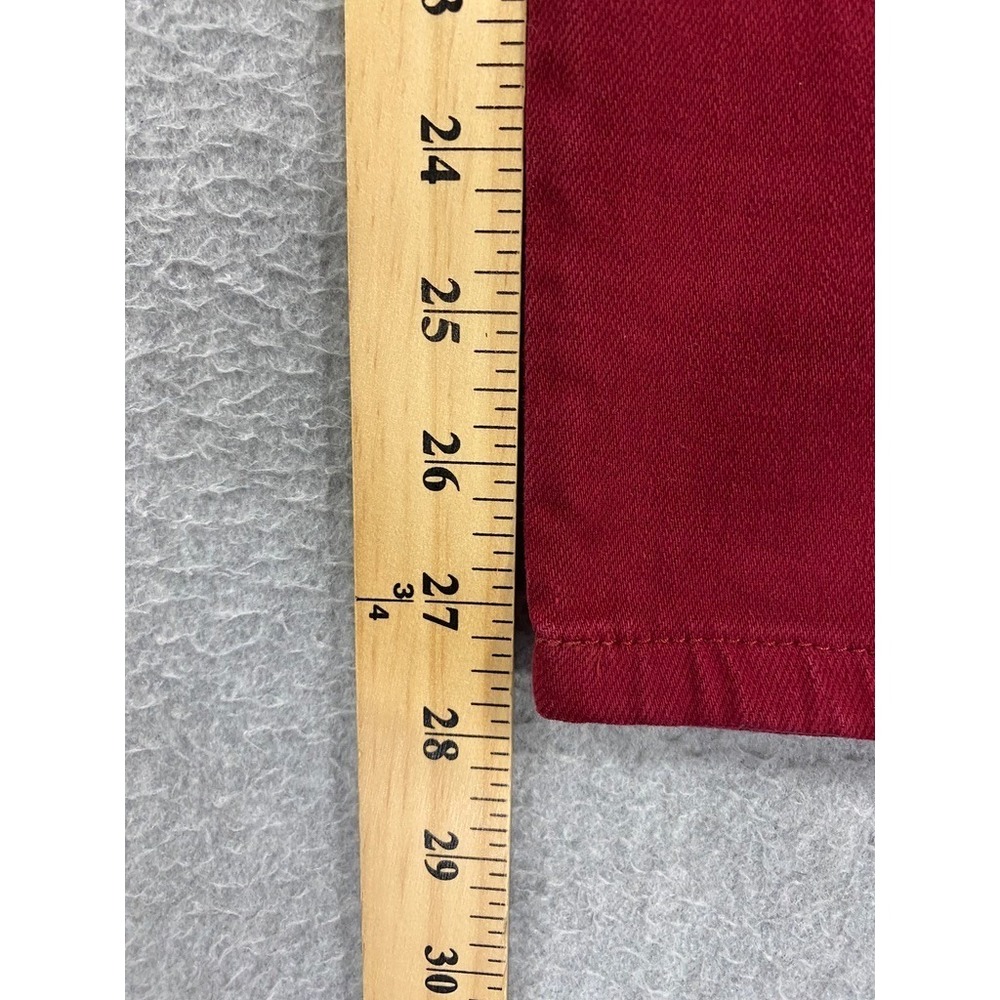 Judy Blue Jeans‎ Womens Size 11/30 Red Skinny Fit High Waist Tummy Control NWT - Picture 4 of 12